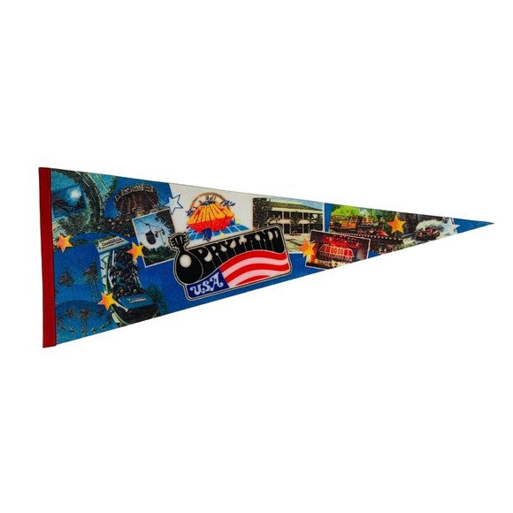 Vintage Opryland USA Amusement Park Pennant Nashville TN - Picture 9 of 9